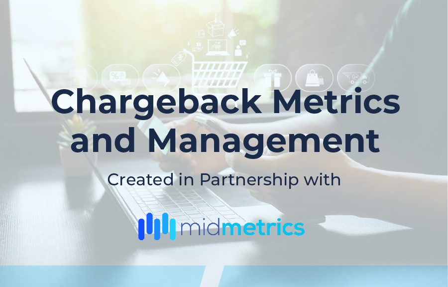 Person making a contactless payment with a credit card over a laptop, symbolizing digital transactions. Text overlay reads: ‘Advanced Tactics for Transaction Optimization. Created in Partnership with Checkout.com.’ The Checkout.com logo appears below the text.