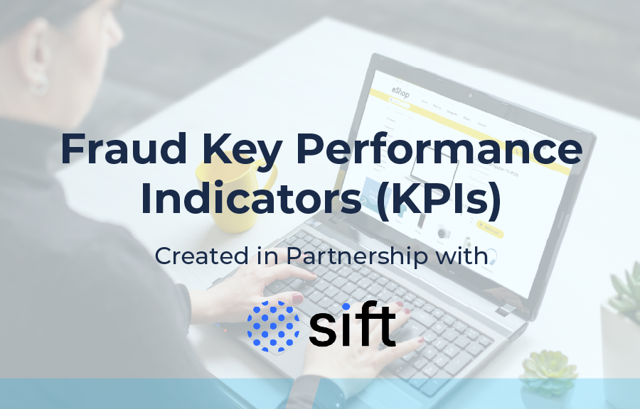 Person making a contactless payment with a credit card over a laptop, symbolizing digital transactions. Text overlay reads: ‘Advanced Tactics for Transaction Optimization. Created in Partnership with Checkout.com.’ The Checkout.com logo appears below the text.