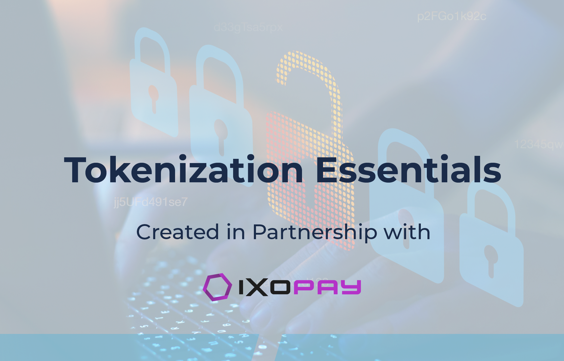 Person making a contactless payment with a credit card over a laptop, symbolizing digital transactions. Text overlay reads: ‘Advanced Tactics for Transaction Optimization. Created in Partnership with Checkout.com.’ The Checkout.com logo appears below the text.